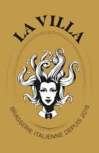 Logo La Villa, brasserie italienne